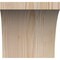 Ekena Millwork 6"W x 6"D x 6"H Thorton Rough Sawn Knee Brace, Douglas Fir BRC06X06X06THR00RDF - alternate 2